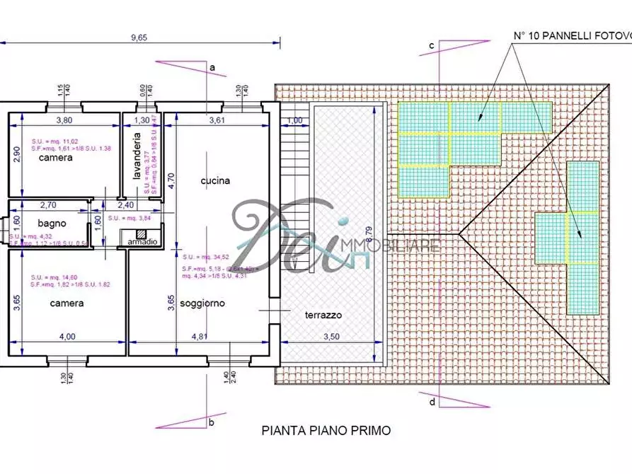 Immagine 9 di Appartamento in vendita  in via don eugenio d alessandro a Pescia