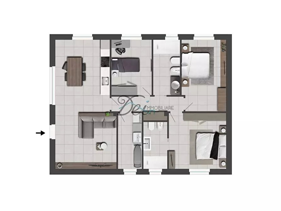 Immagine 8 di Appartamento in vendita  in via don eugenio d alessandro a Pescia