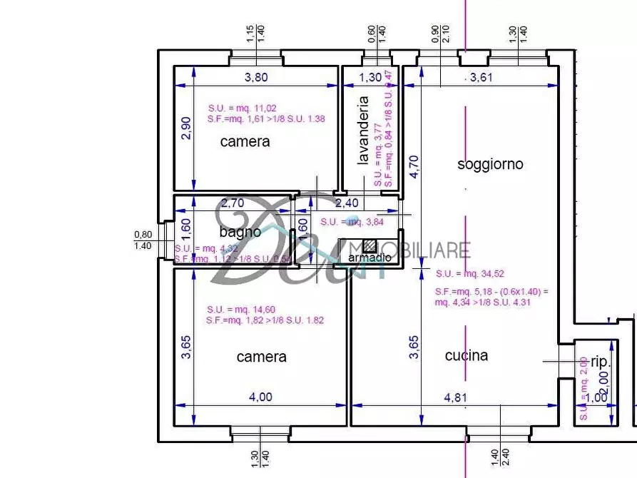 Immagine 9 di Appartamento in vendita  in via don eugenio d alessandro a Pescia