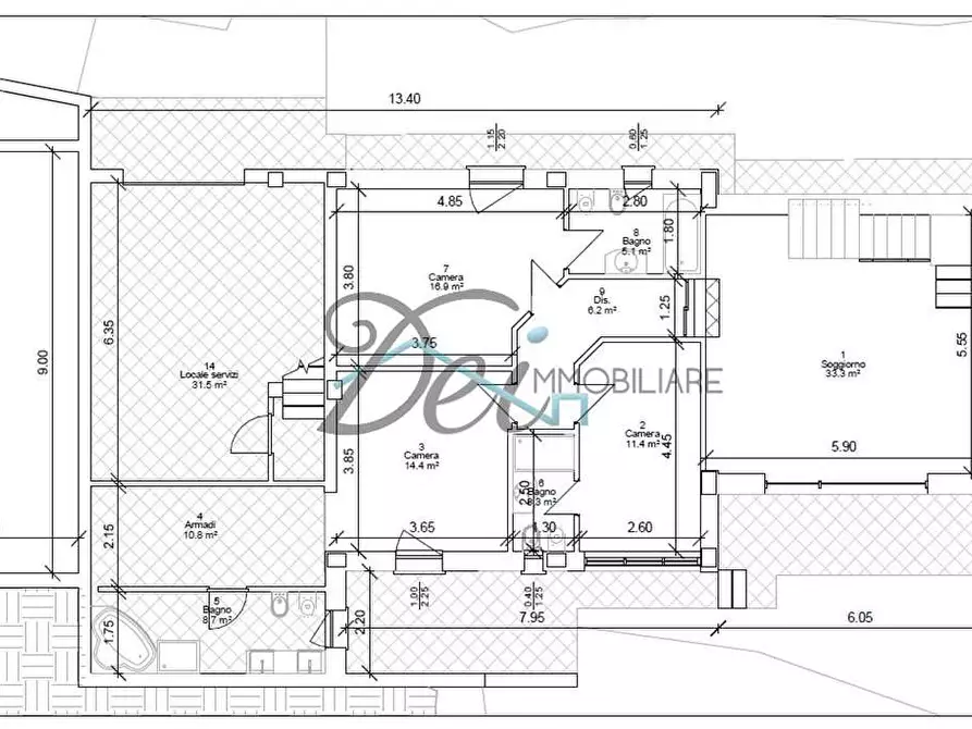 Immagine 30 di Villa in vendita  in via delle vitialle a Capannori