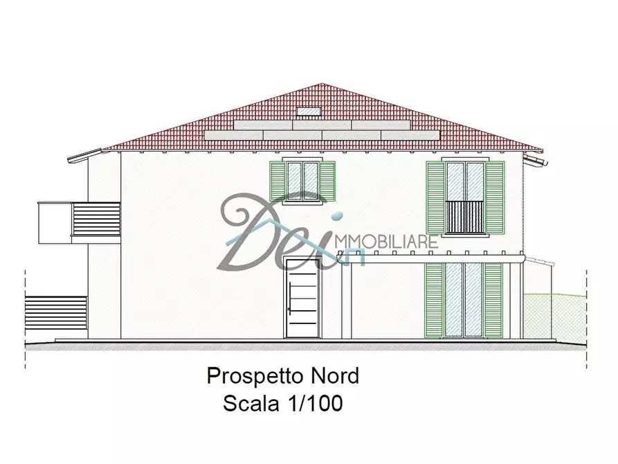 Immagine 16 di Villetta a schiera in vendita  in Via Romana Ovest  178 a Porcari