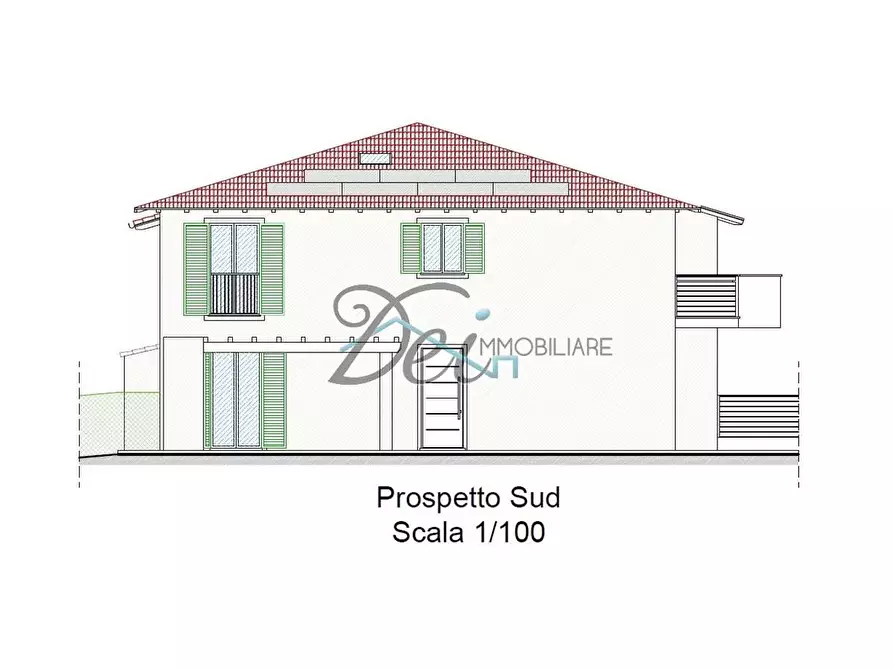 Immagine 17 di Villetta a schiera in vendita  in Via Romana Ovest  178 a Porcari