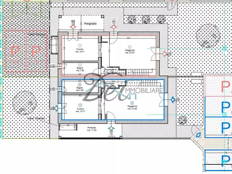 Immagine 18 di Villetta a schiera in vendita  in Via Romana Ovest  178 a Porcari