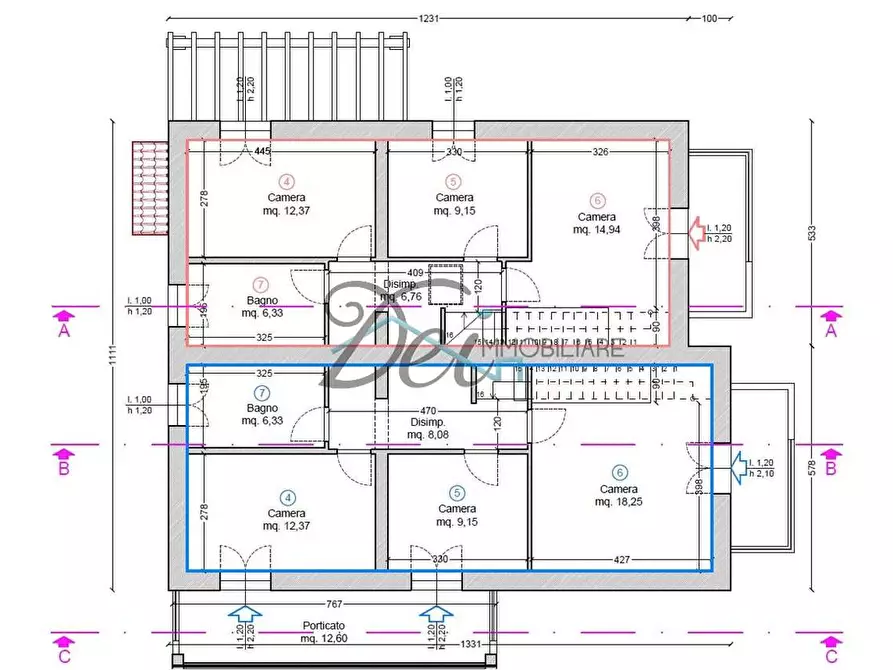 Immagine 20 di Villetta a schiera in vendita  in Via Romana Ovest  178 a Porcari