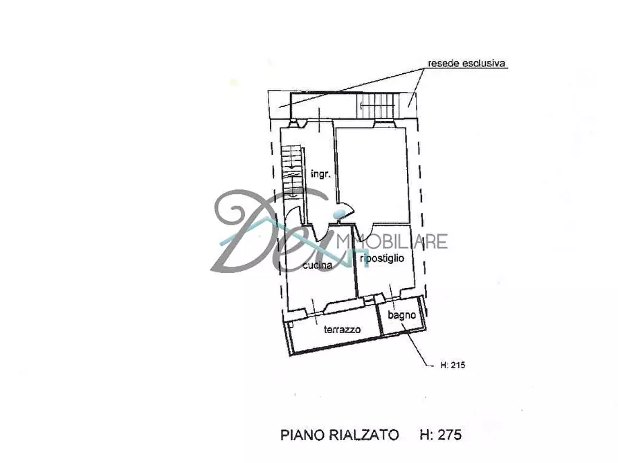 Immagine 29 di Porzione di casa in vendita  in Via don emilio angeli 10 a Capannori