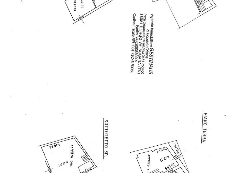 Immagine 15 di Porzione di casa in vendita  in LOC. CAMPESTINI 1 a Torcegno
