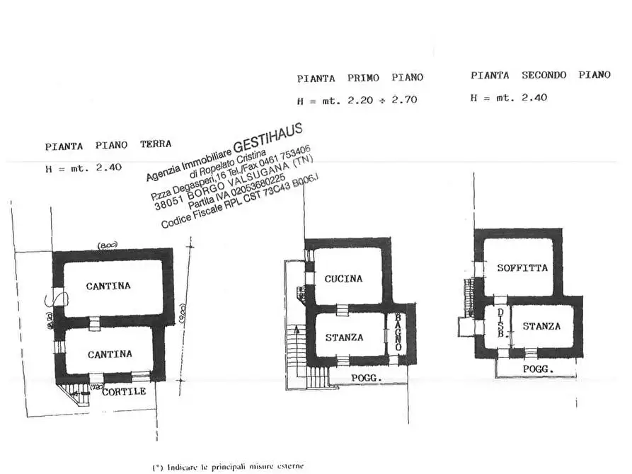Immagine 16 di Porzione di casa in vendita  in VIA EZIO FRANCESCHINI  23 a Castel Ivano