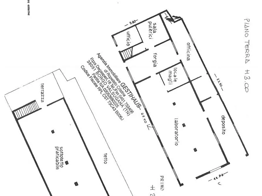 Immagine 38 di Stabile in vendita  in VIA SAN ROCCO  11 a Grigno