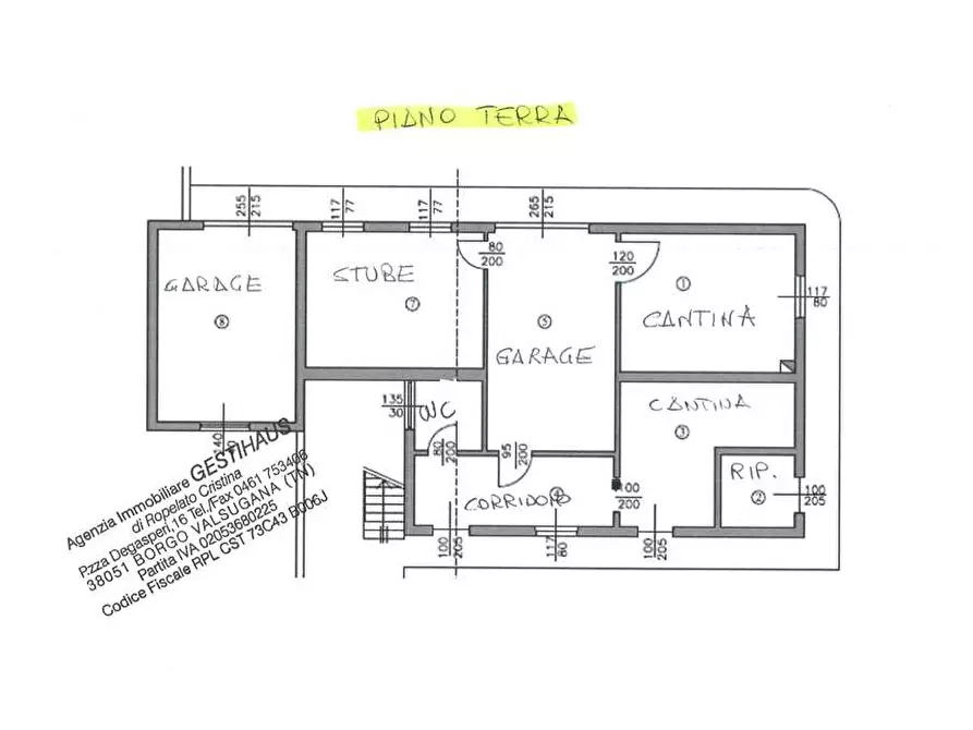 Immagine 39 di Stabile in vendita  in VIA SAN ROCCO  11 a Grigno