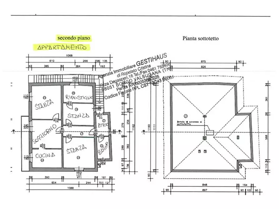 Immagine 41 di Stabile in vendita  in VIA SAN ROCCO  11 a Grigno