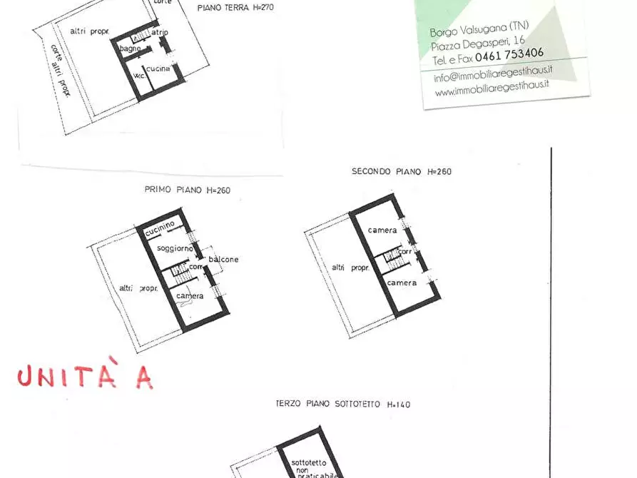 Immagine 26 di Casa indipendente in vendita  in VIA FABIO FILZI  32 a Grigno