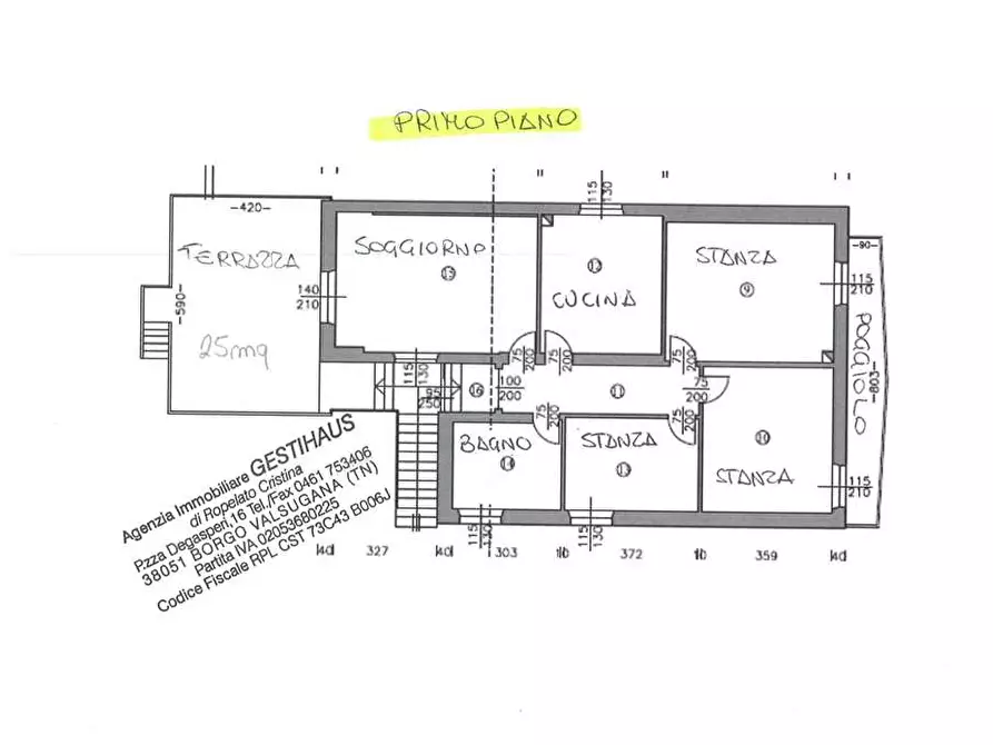 Immagine 29 di Casa indipendente in vendita  in VIA SAN ROCCO 11 a Grigno