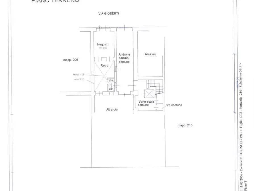 Immagine 11 di Negozio in vendita  in VIA GIOBERTI 54 a Torino