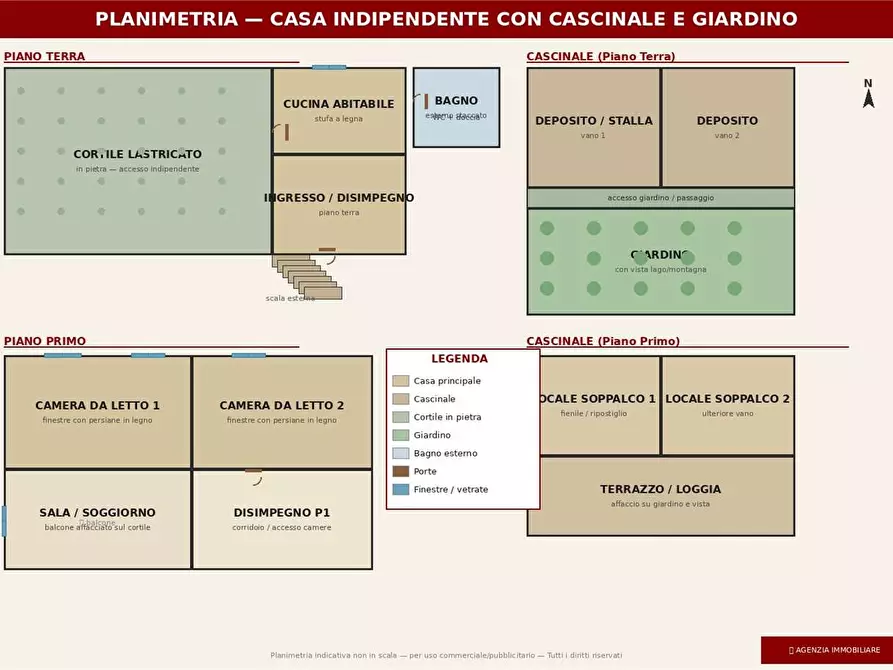 Immagine 51 di Casa indipendente in vendita  in CROSETTO 11 a Casale Corte Cerro
