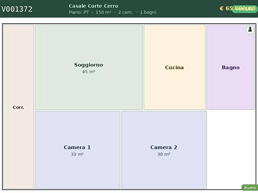 Immagine 53 di Casa indipendente in vendita  in CROSETTO 11 a Casale Corte Cerro