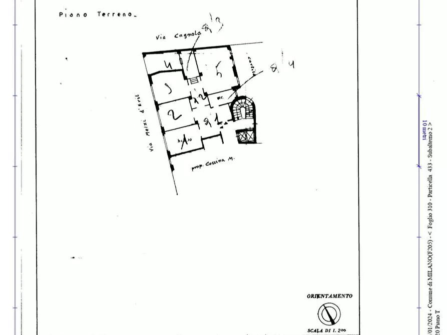 Immagine 26 di Ufficio in vendita  in Via Melzi d'Eril 20 a Milano
