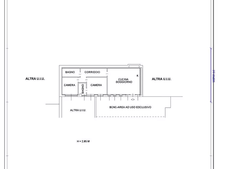 Immagine 34 di Trilocale in vendita  in Via Monte Velino 7 a Milano