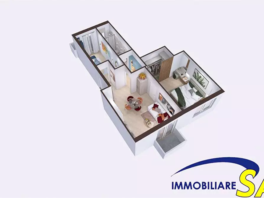 Immagine 15 di Bilocale in vendita  in Piazzale Ferdinando Martini 14 a Milano