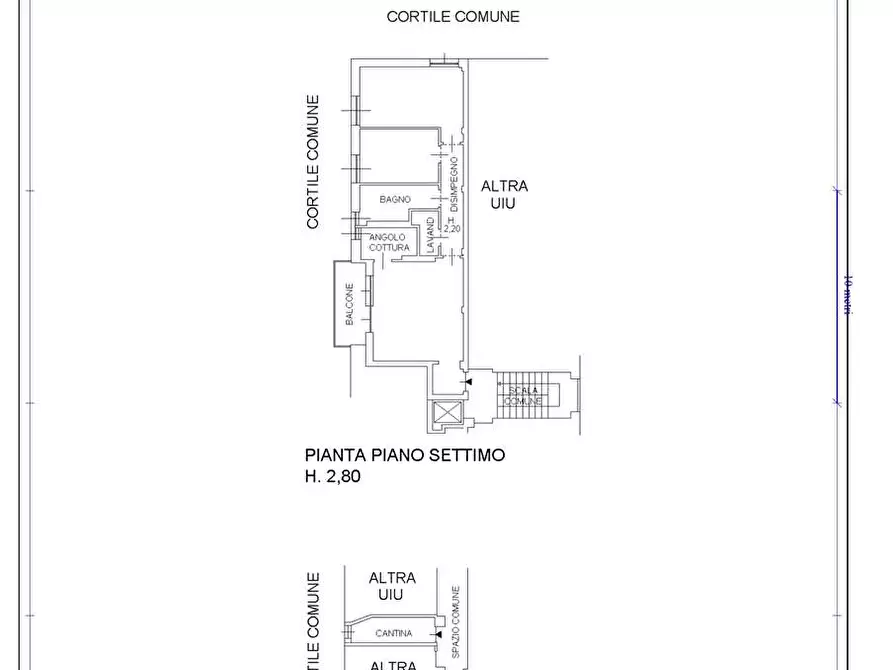 Immagine 18 di Trilocale in affitto  in Via Cervignano 1 a Milano
