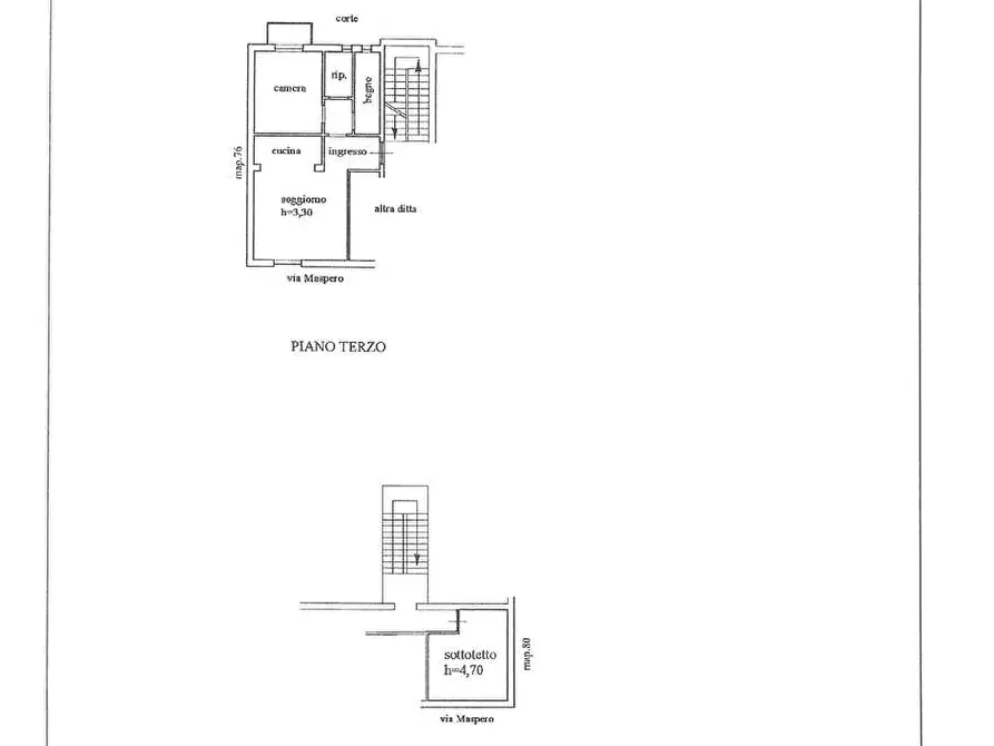 Immagine 23 di Bilocale in vendita  in Via Paolo Maspero  24 a Milano
