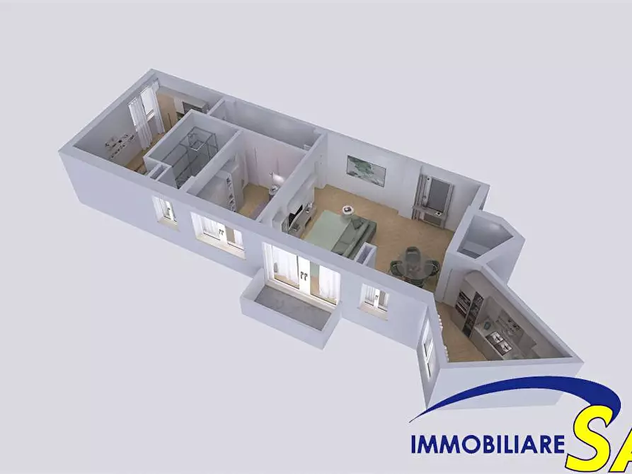 Immagine 13 di Trilocale in vendita  in Via Cimabue  6 a Milano