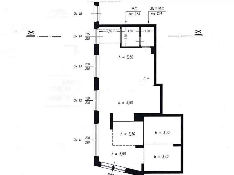 Immagine 15 di Ufficio in affitto  a Mignanego