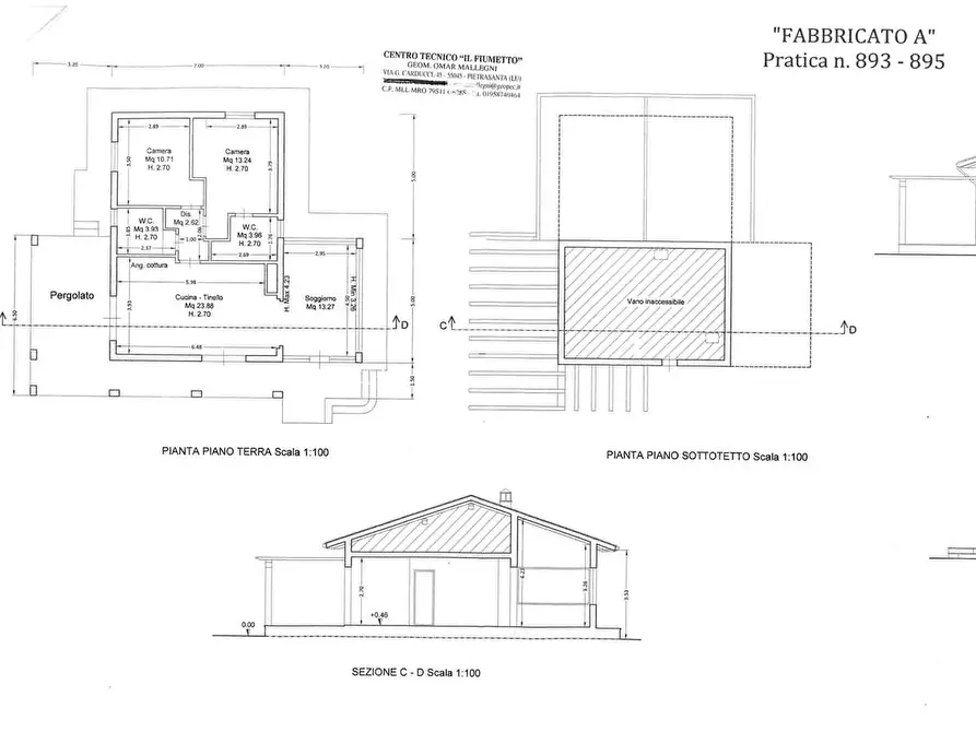 Immagine 26 di Villa in vendita  in Via Setteponti a Pietrasanta