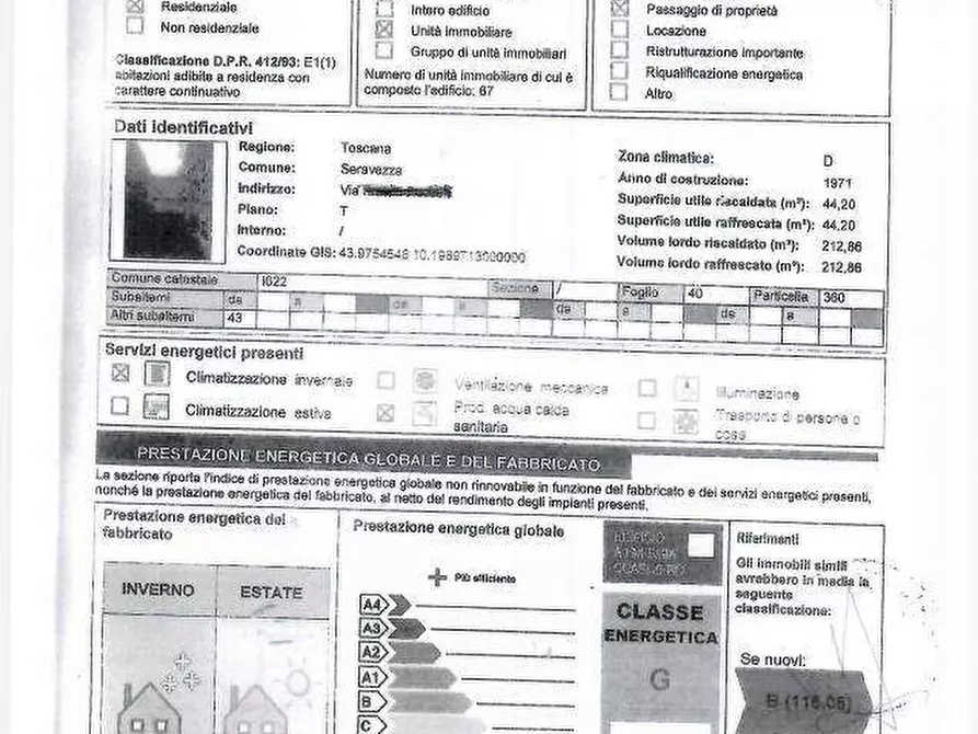 Immagine 34 di Attico in vendita  in Via Ragazzi del 99 a Seravezza