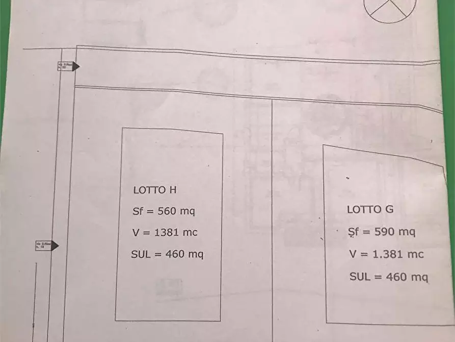 Immagine 2 di Terreno edificabile in vendita  in VIA RICCI a Staffolo