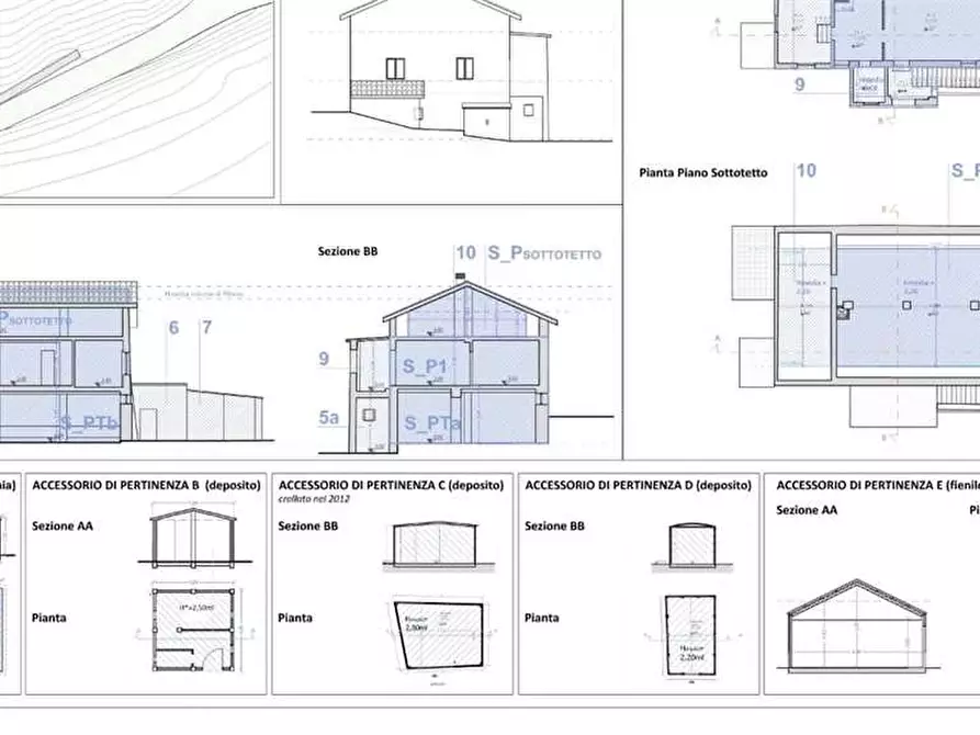 Immagine 9 di Rustico / casale in vendita  in STRADA DEL CASTELLANO a Ancona