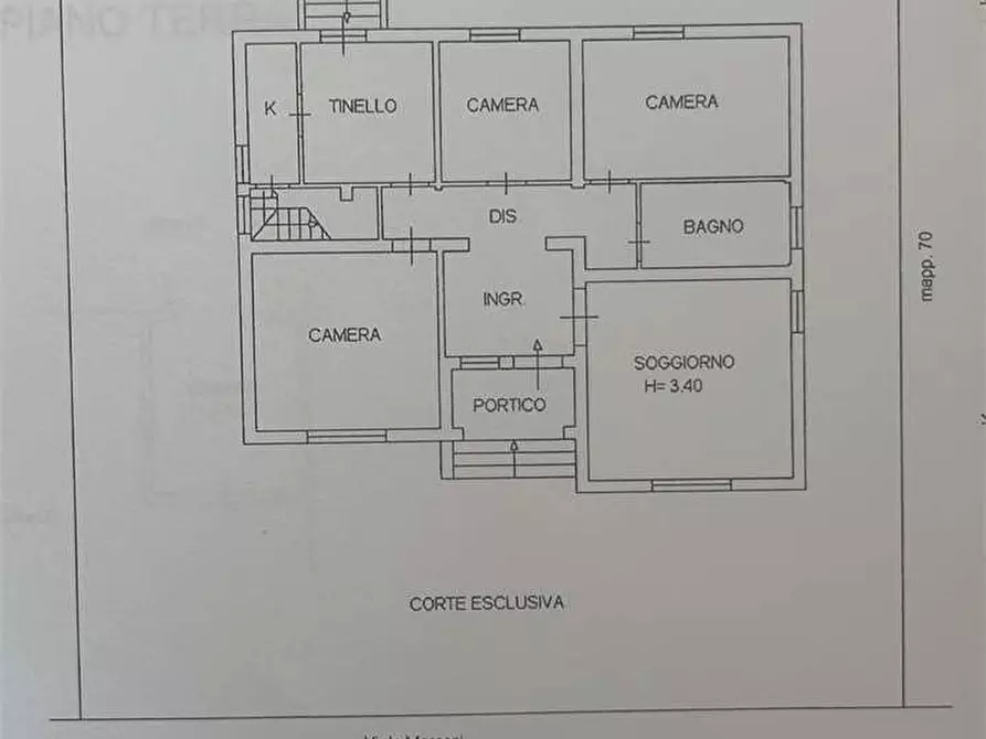 Immagine 27 di Villa in vendita  in Via Marconi 17 a Chiaravalle