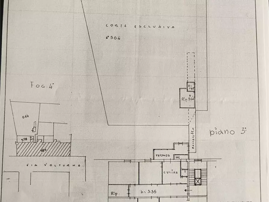 Immagine 24 di Quadrilocale in vendita  in Via Volturno  6 a Ancona