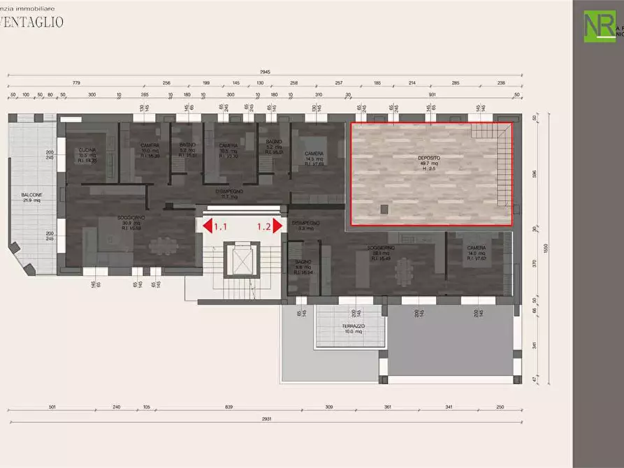 Immagine 5 di Ufficio in vendita  a Sassuolo