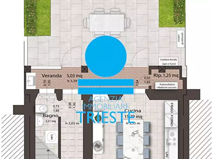 Immagine 23 di Villetta a schiera in vendita  a Pesaro