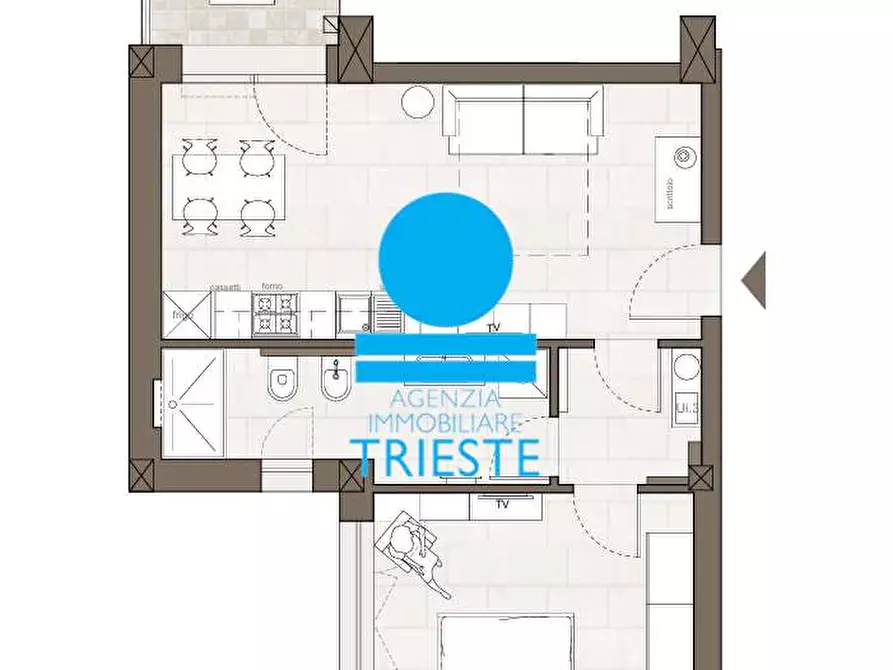 Immagine 17 di Appartamento in affitto  a Pesaro