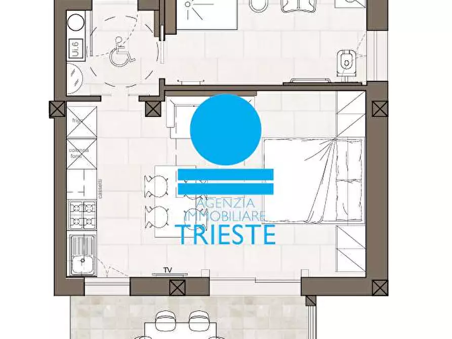 Immagine 20 di Appartamento in affitto  a Pesaro