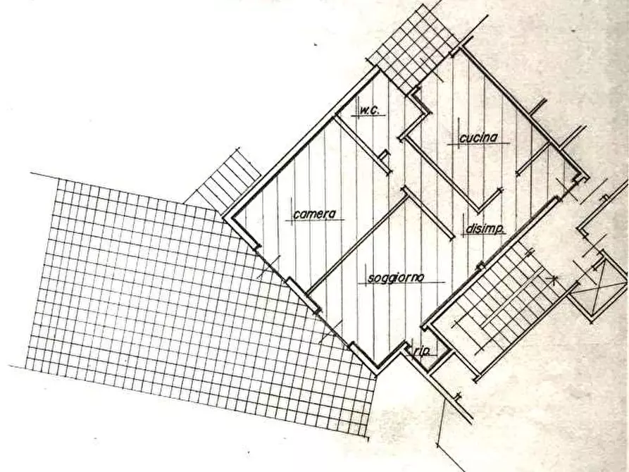 Immagine 16 di Bilocale in affitto  in Via Paolo Diacono 3 a Como