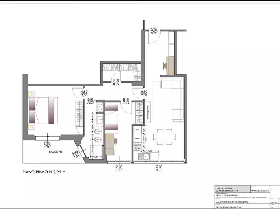 Immagine 21 di Appartamento in vendita  in Via Per San Fermo 18 a Como