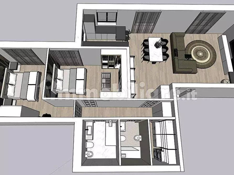 Immagine 8 di Trilocale in vendita  in Viale Varese 47 a Como