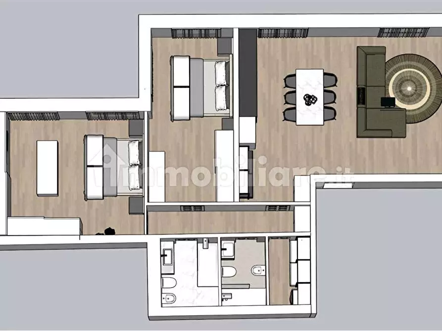 Immagine 11 di Trilocale in vendita  in Viale Varese 47 a Como