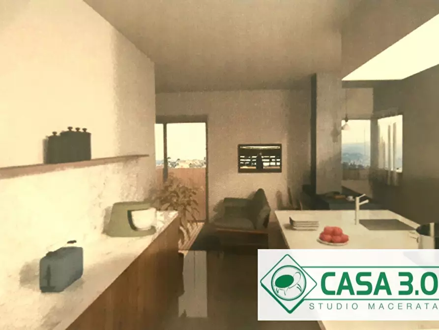 Immagine 3 di Appartamento in vendita  in ROMA 111 a Macerata