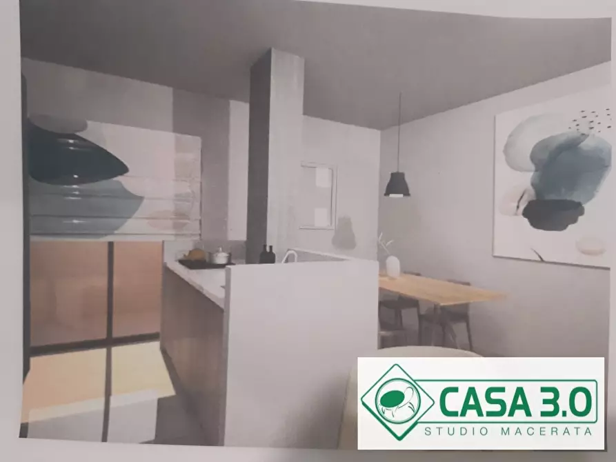 Immagine 13 di Appartamento in vendita  in ROMA 111 a Macerata