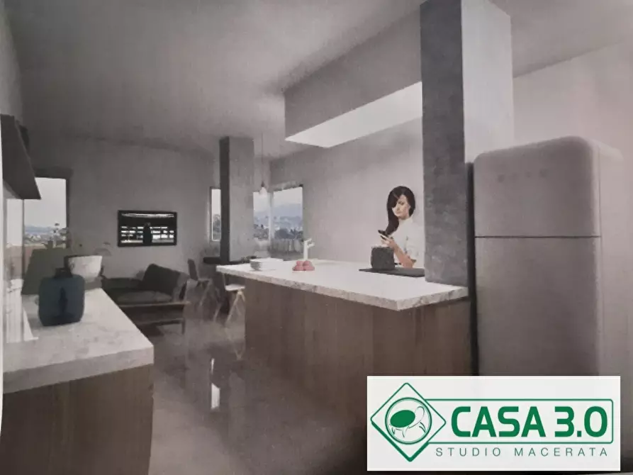 Immagine 6 di Appartamento in vendita  in ROMA 111 a Macerata