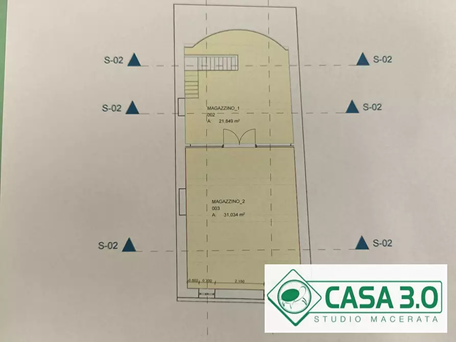 Immagine 4 di Capannone industriale in vendita  in CRISPI 35 a Macerata
