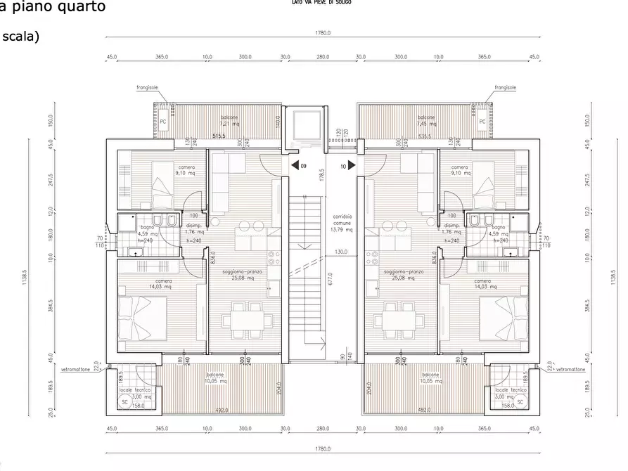 Immagine 5 di Appartamento in vendita  in pieve di soligo a Jesolo