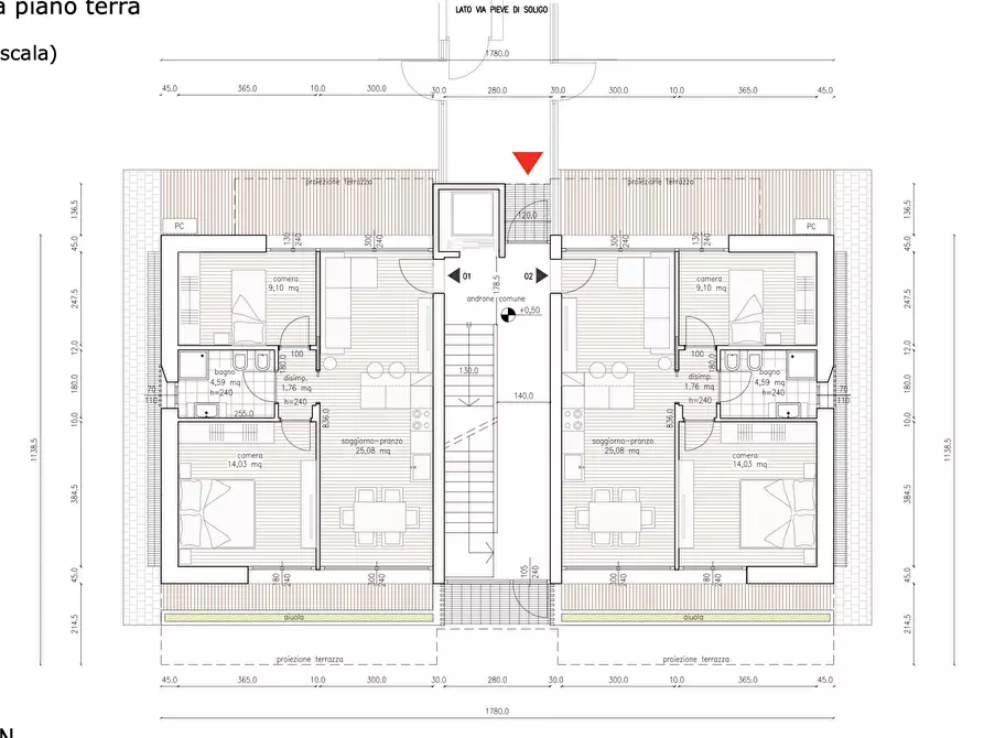 Immagine 8 di Appartamento in vendita  in pieve di soligo a Jesolo