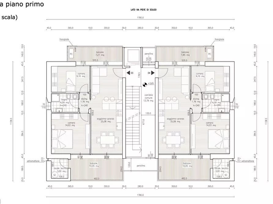 Immagine 4 di Appartamento in vendita  in pieve di soligo a Jesolo