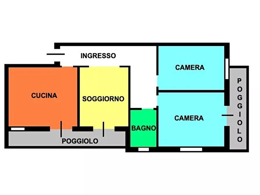 Immagine 2 di Appartamento in vendita  in Rotonda Garibaldi a Venezia