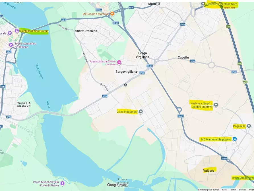 Immagine 8 di Terreno residenziale in vendita  in Castelletto Borgo a Roncoferraro