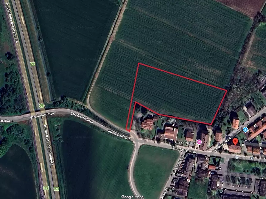 Immagine 3 di Terreno residenziale in vendita  in Castelletto Borgo a Roncoferraro